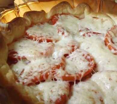 Tarte au Thon Tomates Moutarde