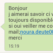 Arnaque SMS, le retour !